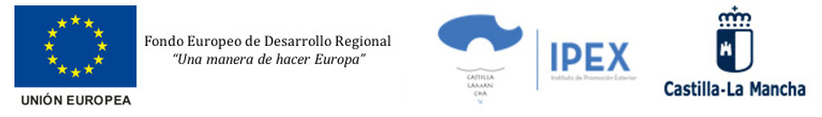 logos de Unión Europea IPEX y de Castilla La Mancha